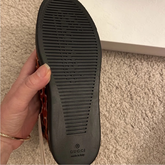 Nwt authentic Gucci girl boots pony/leather size 33 - Picture 7 of 8